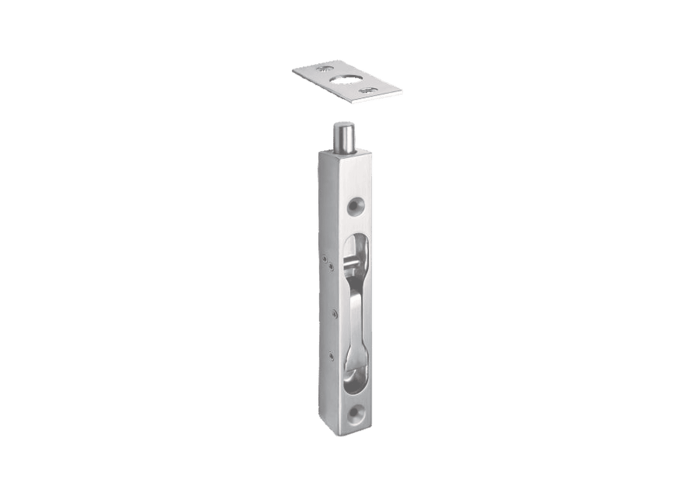 Short Box-type Flush Bolt