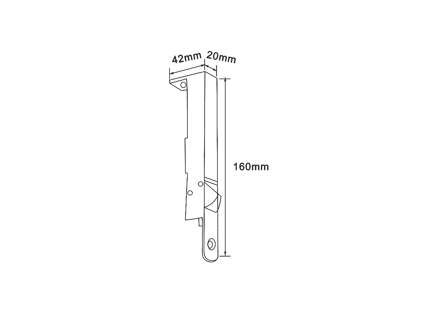 Automatic Flush Bolt Dimensions