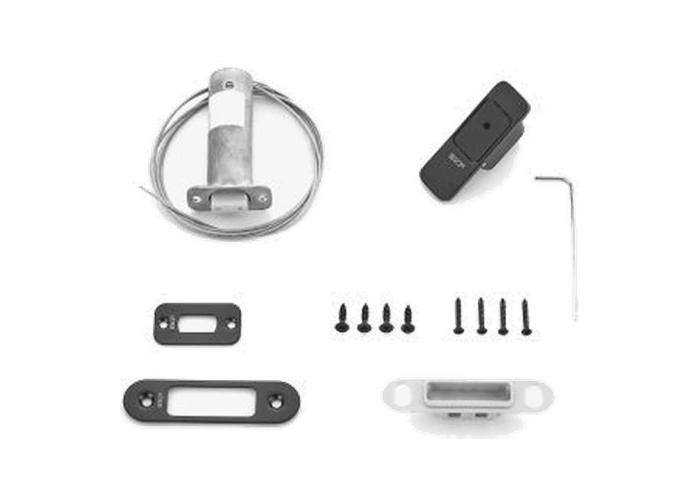 Concealed Top-and-bottom Bolt