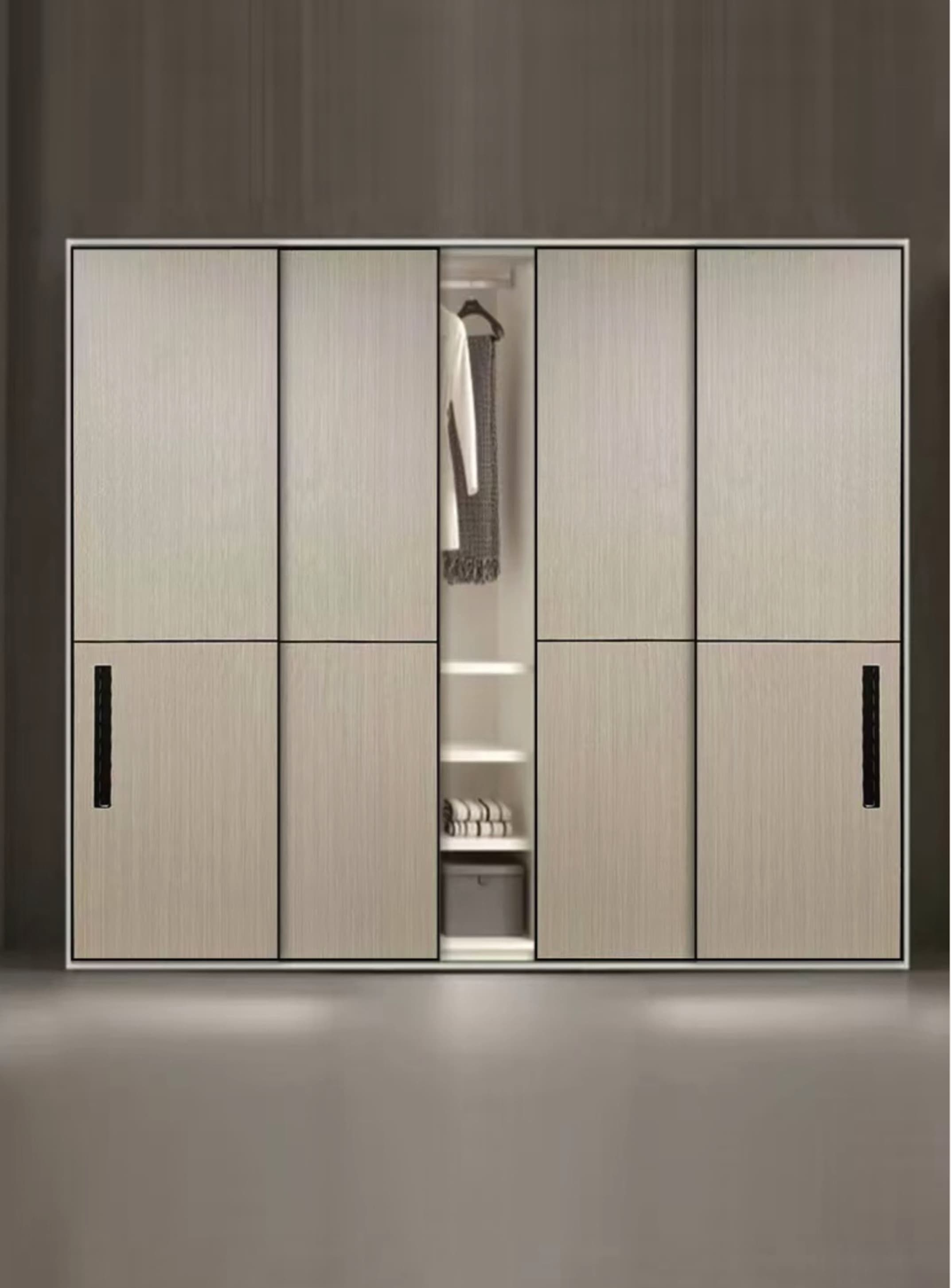 Refined Wardrobe System In application